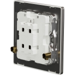 Schneider Electric 施耐德電氣 NUX31D20N_SS UNICA X 20A 250V~ 單位雙極開關掣連LED指示燈 (炫星銀)